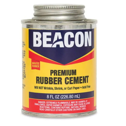 ELMERS RUBBER CEMENT 16OZ