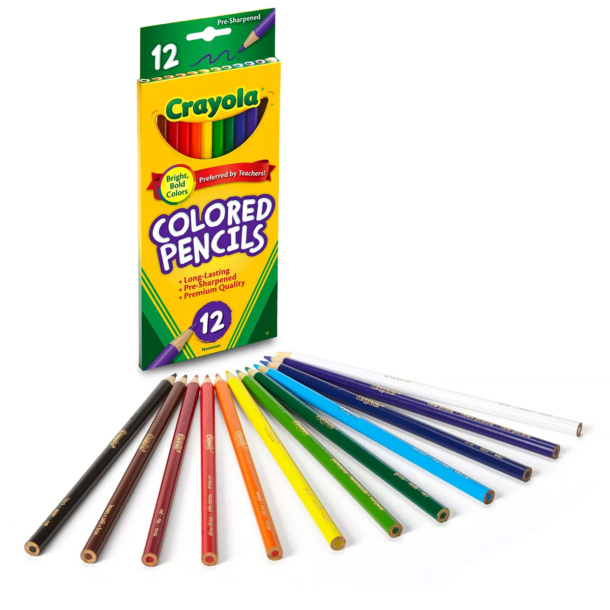Crayola Colored Pencils 12 set | The Ink Stone