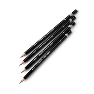 Tombow 51505 MONO Drawing Pencil, 4B, Graphite 12-Pack