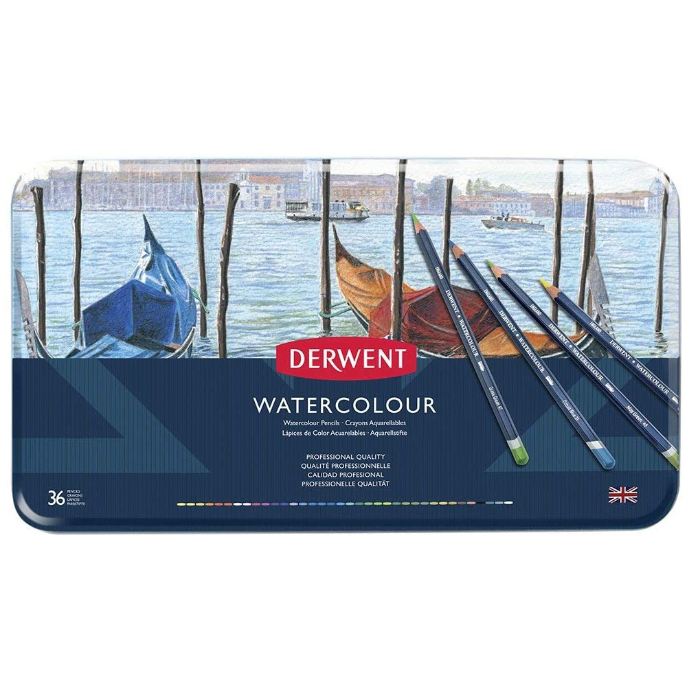 Derwent Watercolor Pencils 36-Set