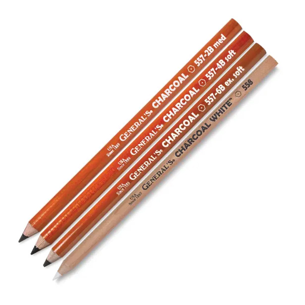 Generals Charcoal Pencils – Jerrys Artist Outlet