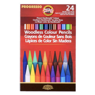 Woodless Colored Pencil Set KOH-I-NOOR PROGRESSO Fluorescent 8741