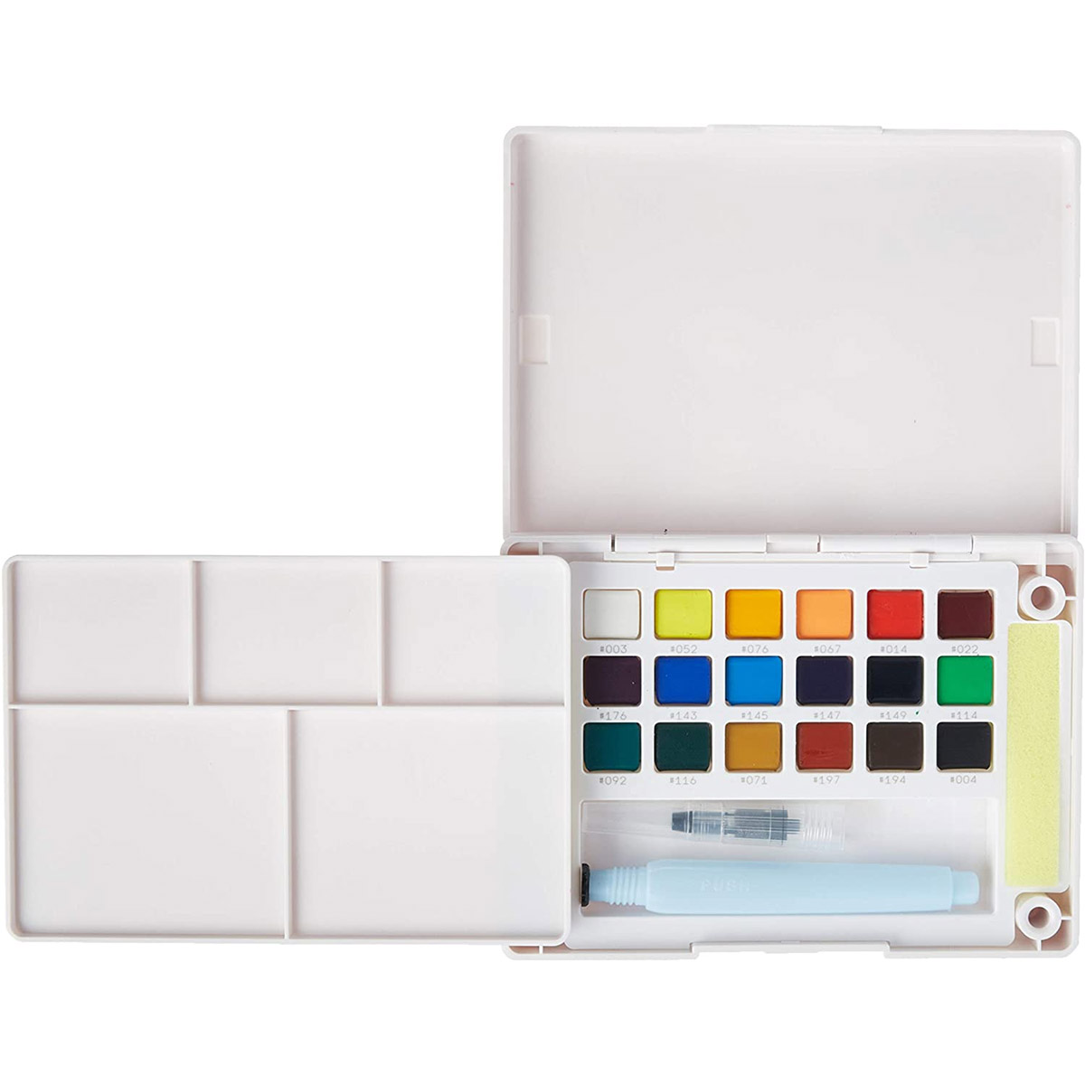 Travel Bundle w/ 18 color Koi set, Travel Journal and Inking pens