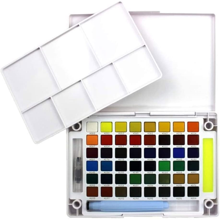 Koi® Water Colors™ Pocket Field Sketch Box, 12 Colors