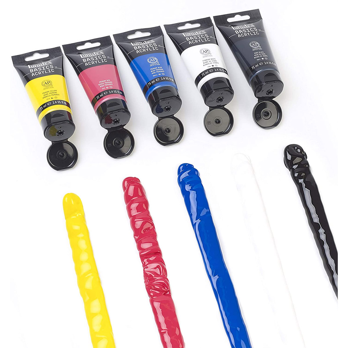 Liquitex Professional Heavy Body Acrylic Color Paint Set, 12-Colors,  Essentials 