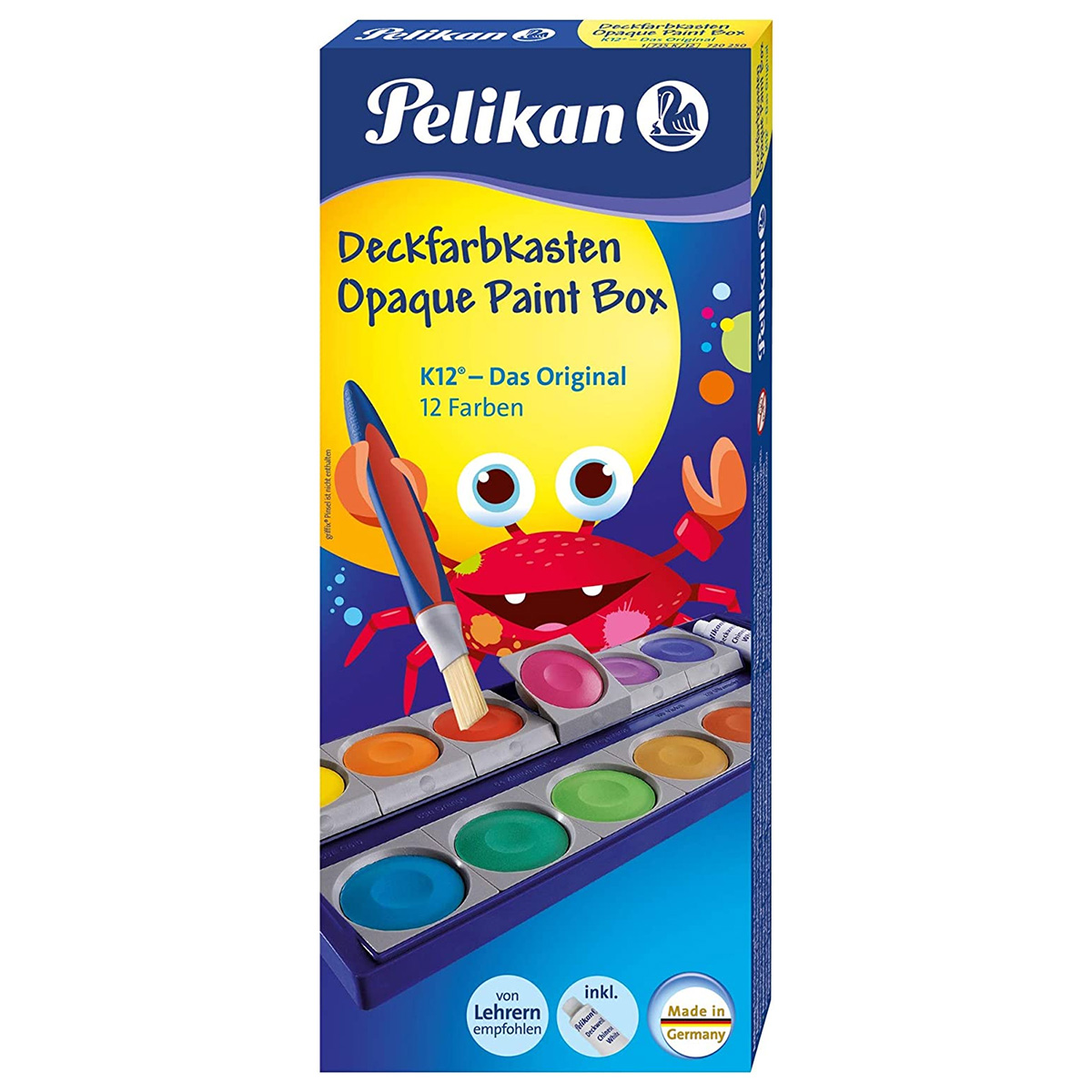 Watercolour 12 paint set - Pelikan