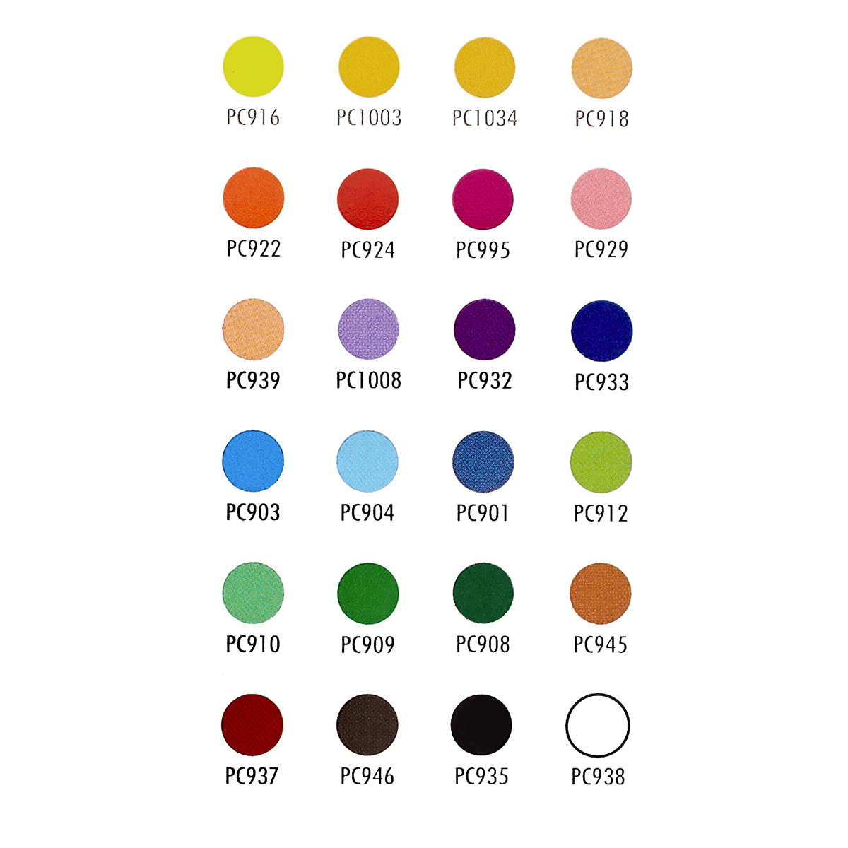prismacolor colored pencils color chart