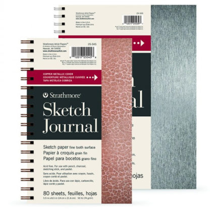 Strathmore Sketch Journal Metallic Cover