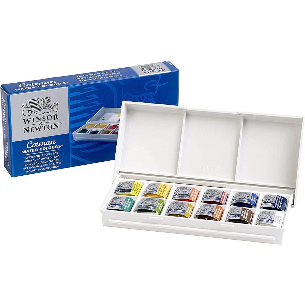 Winsor & Newton Cotman Water Colour Sketchers Pocket Box