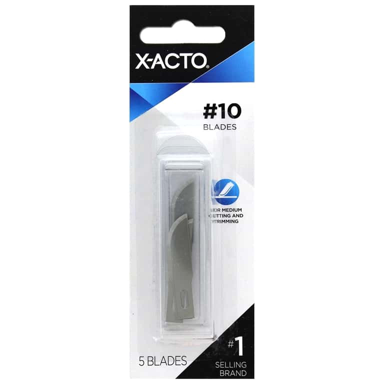 X-ACTO #10 Blades (Pack of 5) (X210) | The Ink Stone