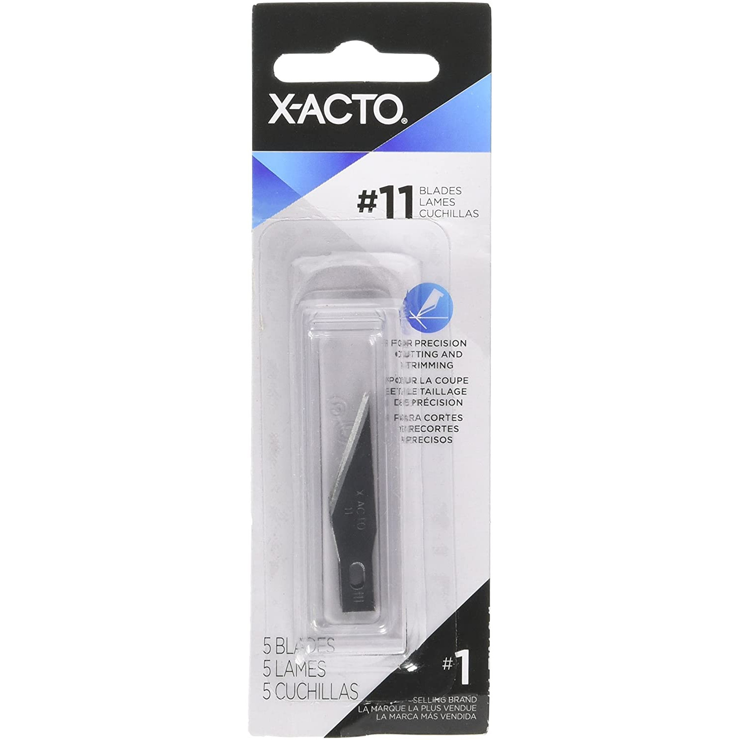 X-ACTO KNIFE REFILL BLADES#11 for #1 Knife (5)