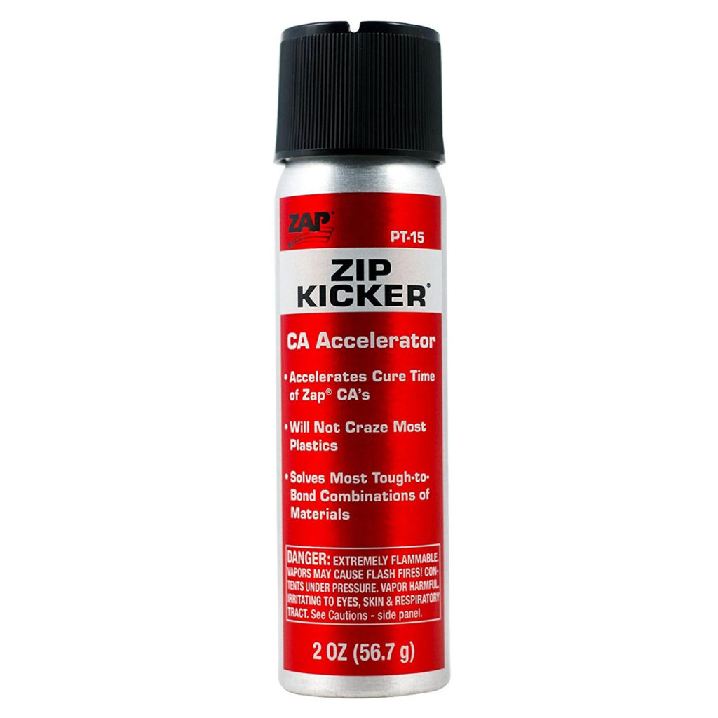 Zap Zip Kicker Accelerator for Super Glues 2oz (PT15) The Ink Stone