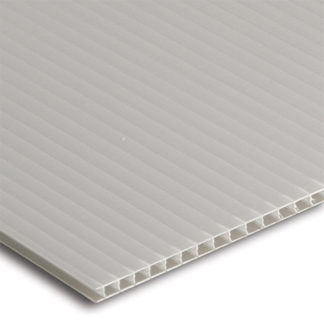 All White Corrugated Sheet (E flute) - 38 x 28