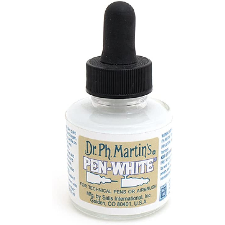 Dr Ph Martin S Pen White Ink The Ink Stone