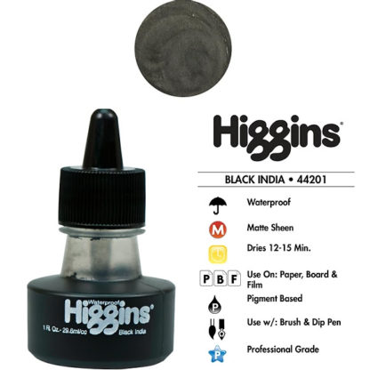 Higgins Black India Ink (44201)
