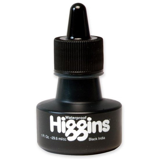 higgins black india ink