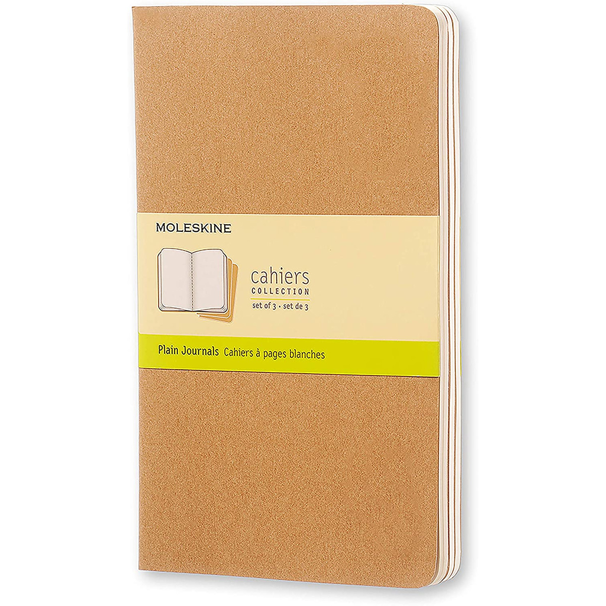 Moleskine Cahier Journal, Large, Dotted, Black (5 X 8.25) (Other) 