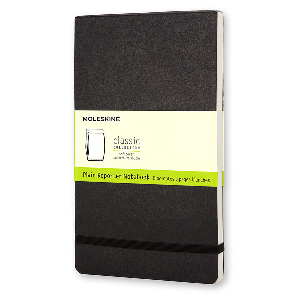 Moleskine Classic Notebook, Hard Cover, Pocket (3.5 x 5.5) Plain/Blank,  Black, 192 Pages