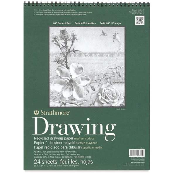 Strathmore 400 Series Recycled Drawing Pads – Jerrys Artist Outlet