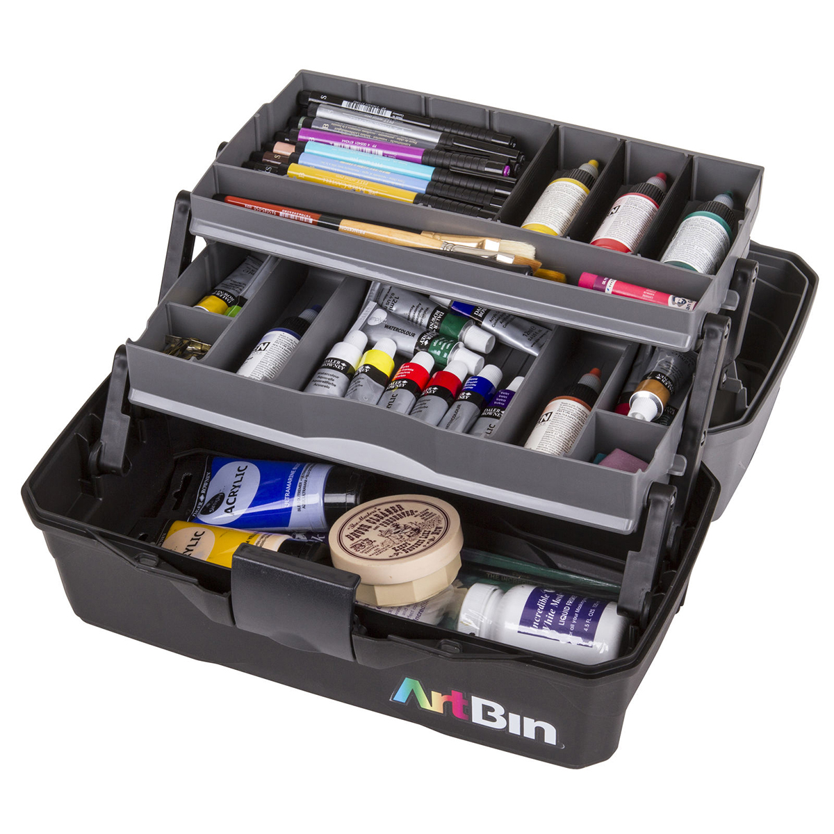 Alvin and Co. Two Tray Art Tool Box
