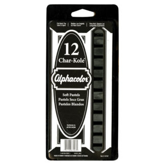 Grumbacher Vine Charcoal - Extra Soft, Pack of 12
