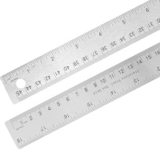 Rulers and Straight Edges