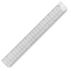 Pacific Arc Stainless Steel Ruler – Rubber Backed (ME)