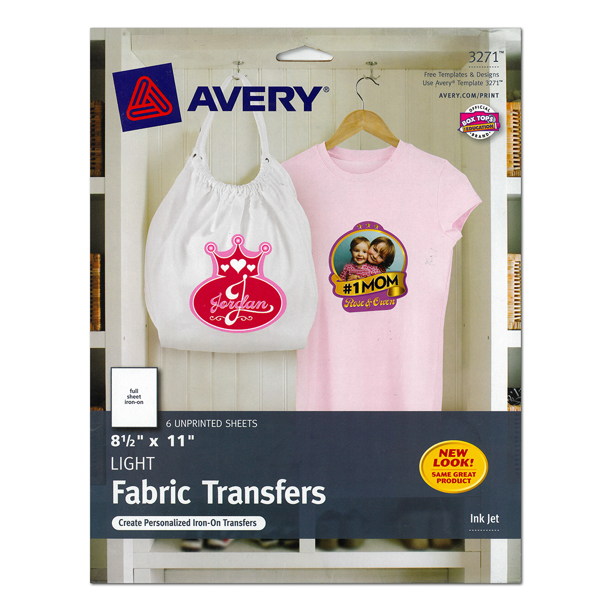 Iron-On Transfer Paper for Light Fabric