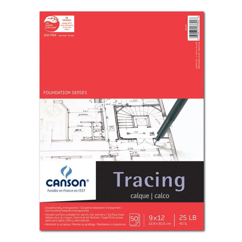Canson Tracing Paper Pad The Ink Stone