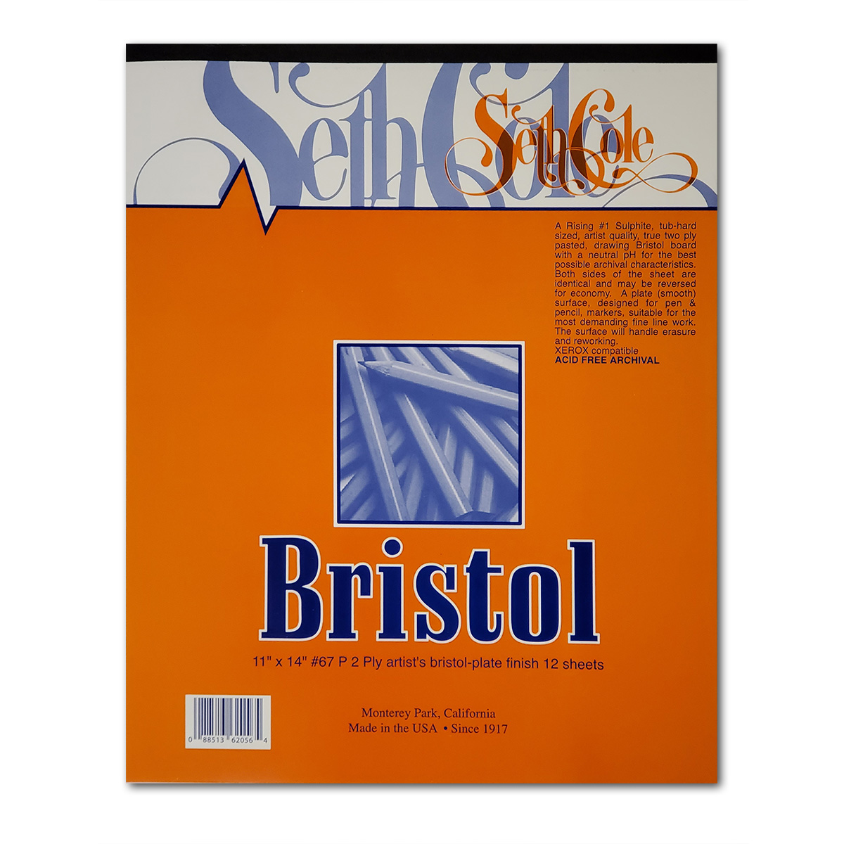 Seth Cole Bristol Board Pad – Vellum Surface