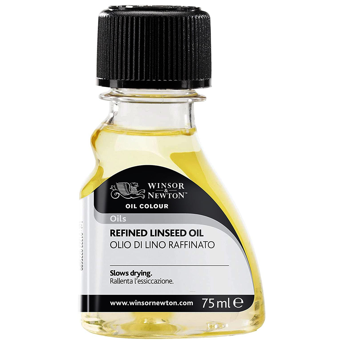 Winsor Newton Refined Linseed Oil (2.5oz)