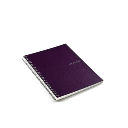 Fabriano EcoQua A5 Spiral Bound Blank Notebook